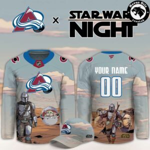 NHL Star Wars Night 2026 Custom Hockey Jersey 11