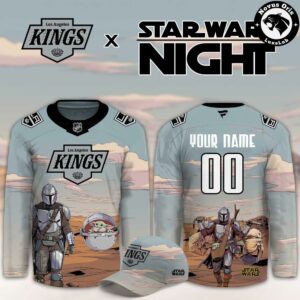 NHL Star Wars Night 2026 Custom Hockey Jersey 14
