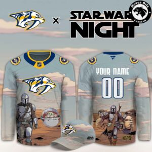NHL Star Wars Night 2026 Custom Hockey Jersey 15