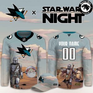NHL Star Wars Night 2026 Custom Hockey Jersey 19