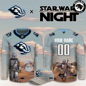 NHL Star Wars Night 2026 Custom Hockey Jersey 20