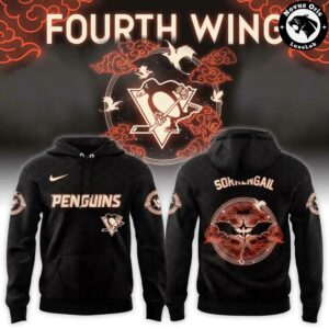 NHL x Fourth Wing Night All Team 2026 Black Hoodie 2