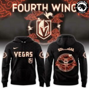 NHL x Fourth Wing Night All Team 2026 Black Hoodie 4