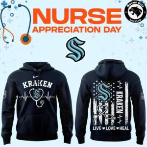 NHL x Nurse Appreciation Day All Team 2026 Graphic Hoodie 4