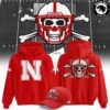 ETSU Football Halloween Running Bucky 2026 White Hoodie ETSU Football Halloween Running Bucky 2026 White Hoodie