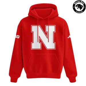 Nebraska Cornhuskers Day of the Dead 2026 Red Hoodie 2