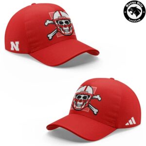 Nebraska Cornhuskers Day of the Dead 2026 Red Hoodie 4