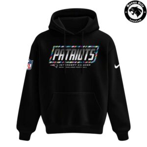 New England Patriots Crucial Catch Intercept Cancer 2026 Hoodie 2