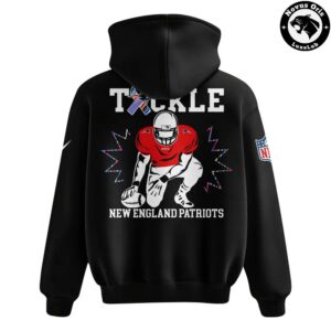 New England Patriots Crucial Catch Intercept Cancer 2026 Hoodie 3