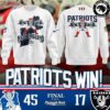 New England Patriots Patriot Warrior Map 2026 White T-Shirt