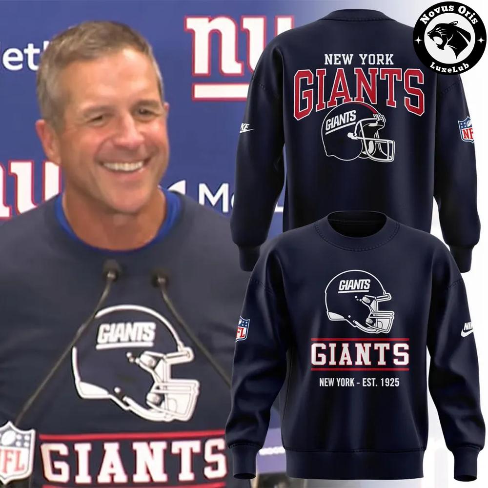 New York Giants Football Helmet 2026 Navy Graphic Sweatshirt New York Giants Football Helmet 2026 Navy Graphic Sweatshirt
