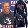New York Giants Football Helmet 2026 Navy Graphic Sweatshirt