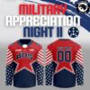 Milwaukee Admirals Fauxback Throwback Night 2026 Custom Hockey Jersey