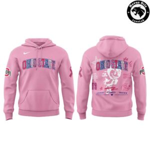 Ohio State Buckeyes Breast Cancer Awareness 2026 Hoodie 2