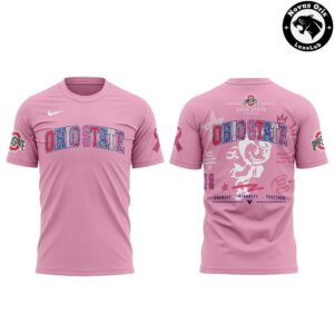 Ohio State Buckeyes Breast Cancer Awareness 2026 T Shirt 2