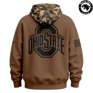 Ohio State Buckeyes Military Appreciation 2026 Hoodie 3