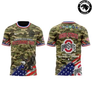 Ohio State Buckeyes Veterans Day 2026 T Shirt 2