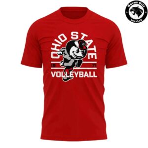 Ohio State Buckeyes Volleyball 2026 Red T Shirt 2