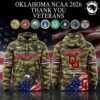 Oklahoma Sooners Veterans Day 2026 Hoodie