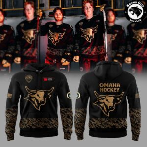 Omaha Mavericks x Military Appreciation 2026 Hoodie 1