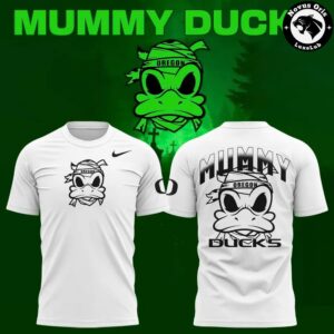 Oregon Ducks Mummy Ducks Halloween 2026 T Shirt 2