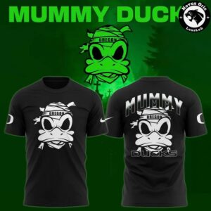 Oregon Ducks Mummy Ducks Halloween 2026 T Shirt 5