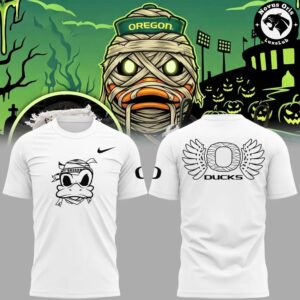 Oregon Ducks Mummy Ducks Halloween 2026 T Shirt 7