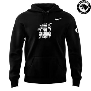Oregon Ducks Mummy Mode 2026 Black Hoodie 2