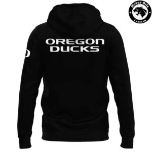 Oregon Ducks Mummy Mode 2026 Black Hoodie 3
