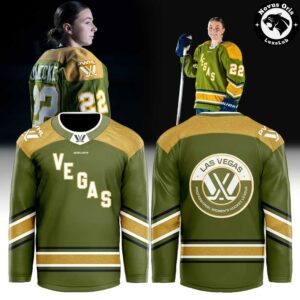 PWHL Las Vegas First Ever Pick 2026 Custom Hockey Jersey 2