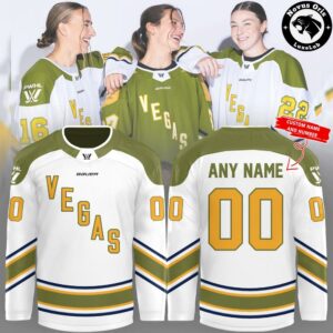 PWHL Las Vegas Home Away 2026 Personalized Hockey Jersey 2