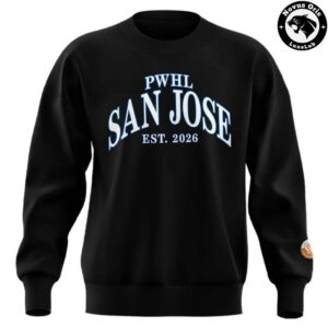 PWHL San Jose San Jose Is A Hockey City 2026 Sweatshirt 2