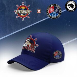 Peoria Rivermen First Responders Night 2026 Custom Hockey Jersey 2