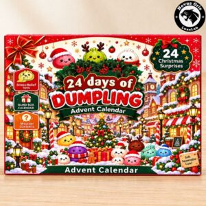 Personalized 24 Days Of Dumpling Christmas 2026 Advent Calendar Squishy Toys Gift Box 10