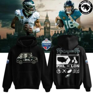 Philadelphia Eagles NFL London Games Tottenham 2026 Hoodie 4