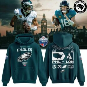Philadelphia Eagles NFL London Games Tottenham 2026 Hoodie 5