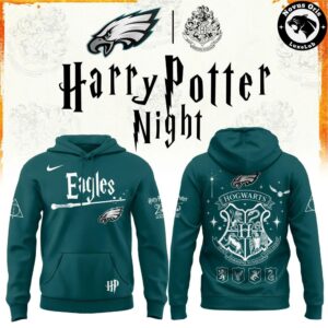 Philadelphia Eagles x Harry Potter Night 2026 Pullover Hoodie 1