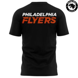 Philadelphia Flyers TK O Cancer 2026 Black Graphic T Shirt 3