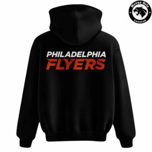 Philadelphia Flyers TK O Cancer 2026 Black Pullover Hoodie 3