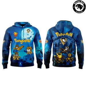 Pittsburgh Penguins x Pokmon Halloween Night 2026 Hoodie 2