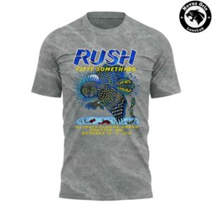 RUSH Fifty Something Tour 2026 Graphic Concert Shirt 2