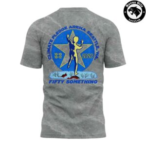 RUSH Fifty Something Tour 2026 Graphic Concert Shirt 3