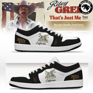 Riley Green Thats Just Me Tour 2027 Custom Air Force 1 3