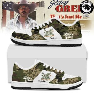 Riley Green Thats Just Me Tour 2027 Custom Air Force 1 8