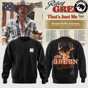 Riley Green Thats Just Me Tour 2027 Graphic Sweatshirt 2