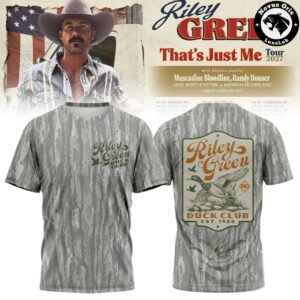 Riley Green Thats Just Me Tour 2027 Graphic T Shirt 3