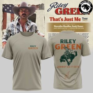 Riley Green Thats Just Me Tour 2027 Graphic T Shirt 4