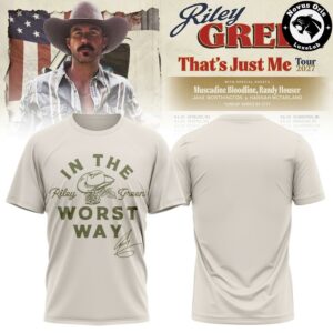 Riley Green Thats Just Me Tour 2027 Graphic T Shirt 5