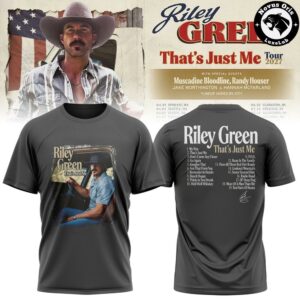 Riley Green Thats Just Me Tour 2027 Graphic T Shirt 7