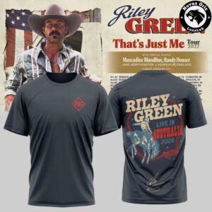 Riley Green Thats Just Me Tour 2027 Graphic T Shirt 9